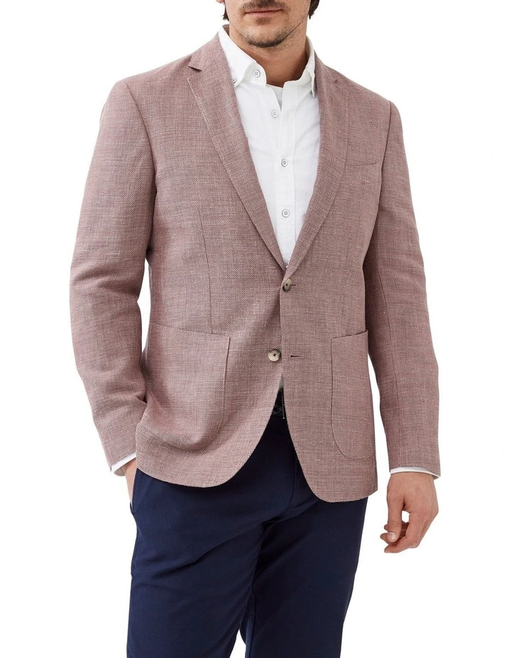 Fiordland Sports Fit Jacket in Woodrose