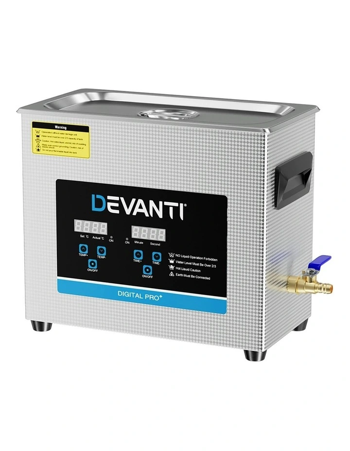180W UltrasonicHeater Cleaning Machine 6.5L