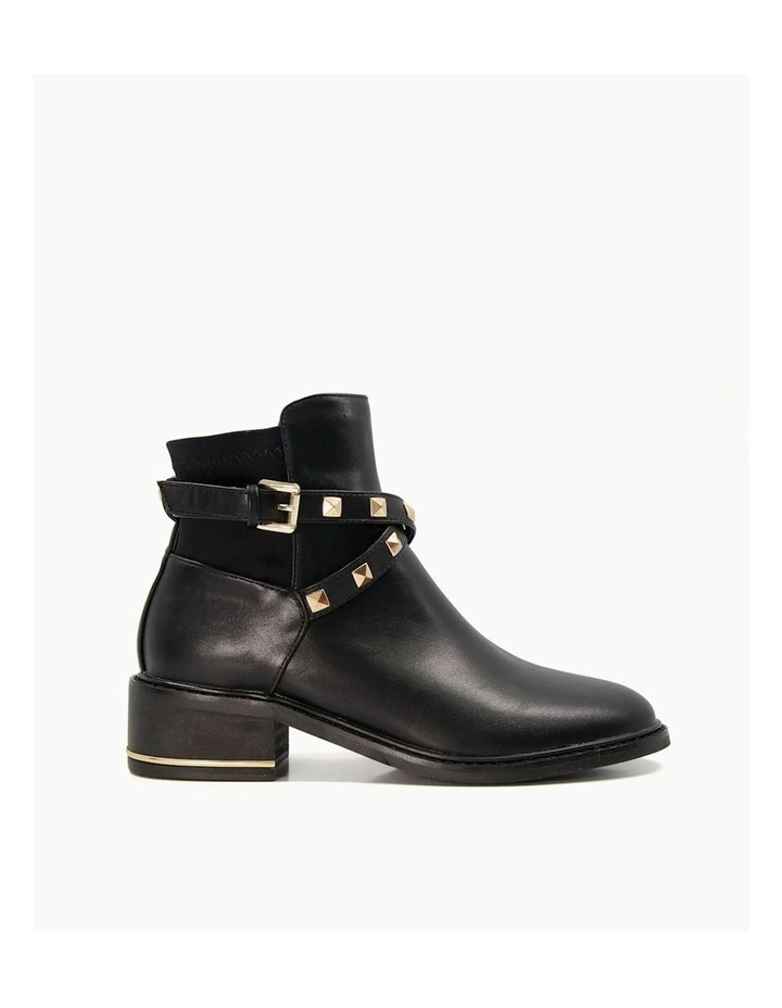Pegie Ankle Boot in Black