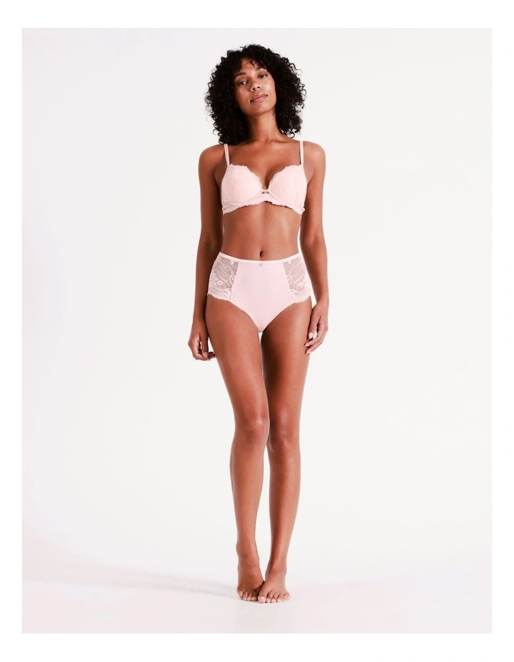 Harlow Luxe Plunge Push Up in Pink