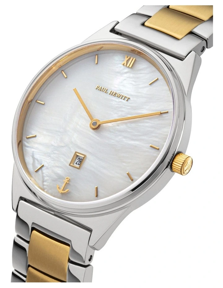 Praia Collection Pearl Two Tone Gold Watch PH003778