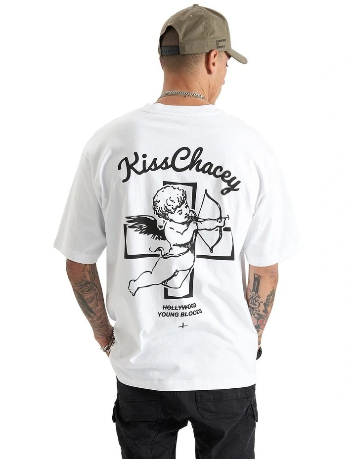 Renesmee Heavy Oversized Tee in White