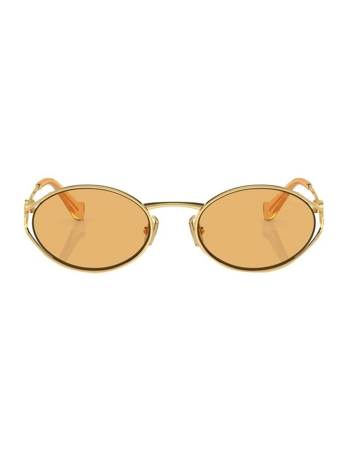 MU 52YS Sunglasses in Gold
