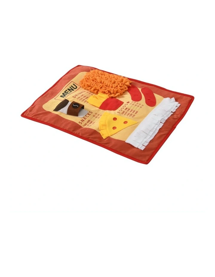Retro Menu Snuffle Mat 43x60cm in Multi
