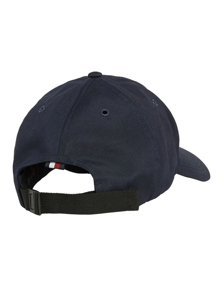 Logo Applique Baseball Cap in Blue