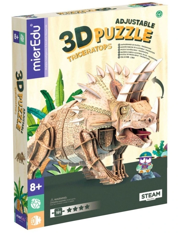 Mier 3D Puzzle Triceratops