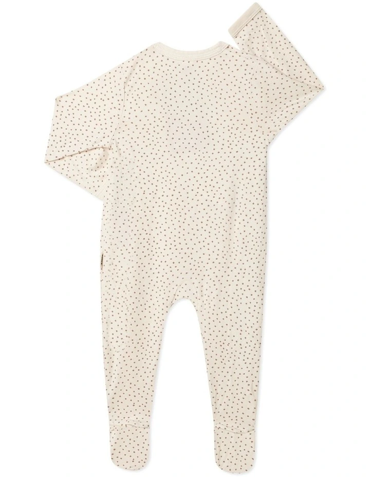 Baby Newbies Zippy Coverall in Print