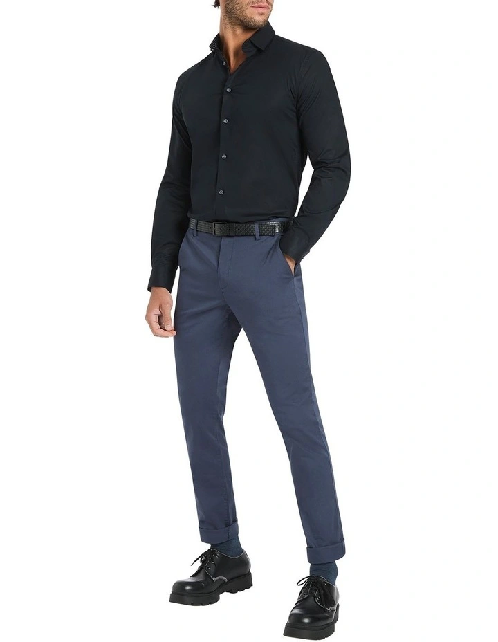 Cooper Stretch Shirt in Black