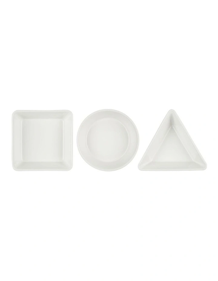 Tapas Set 3 Piece in Meringue