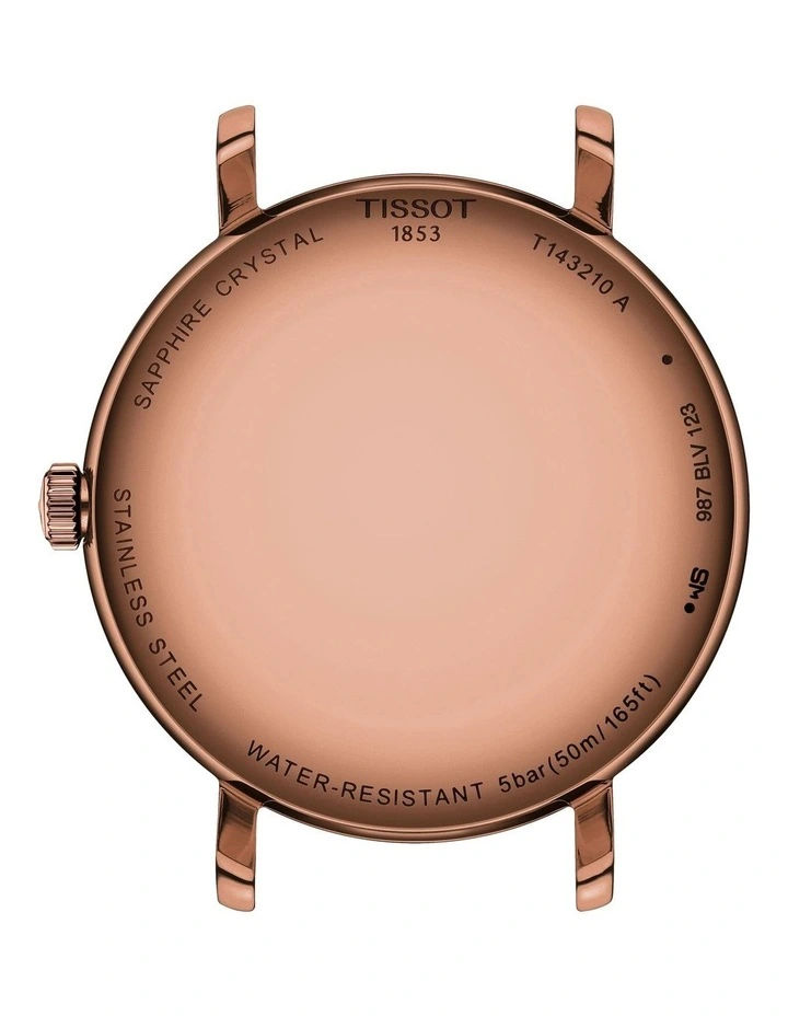 Everytime 34mm T1432103333100 Watch in Rose Gold