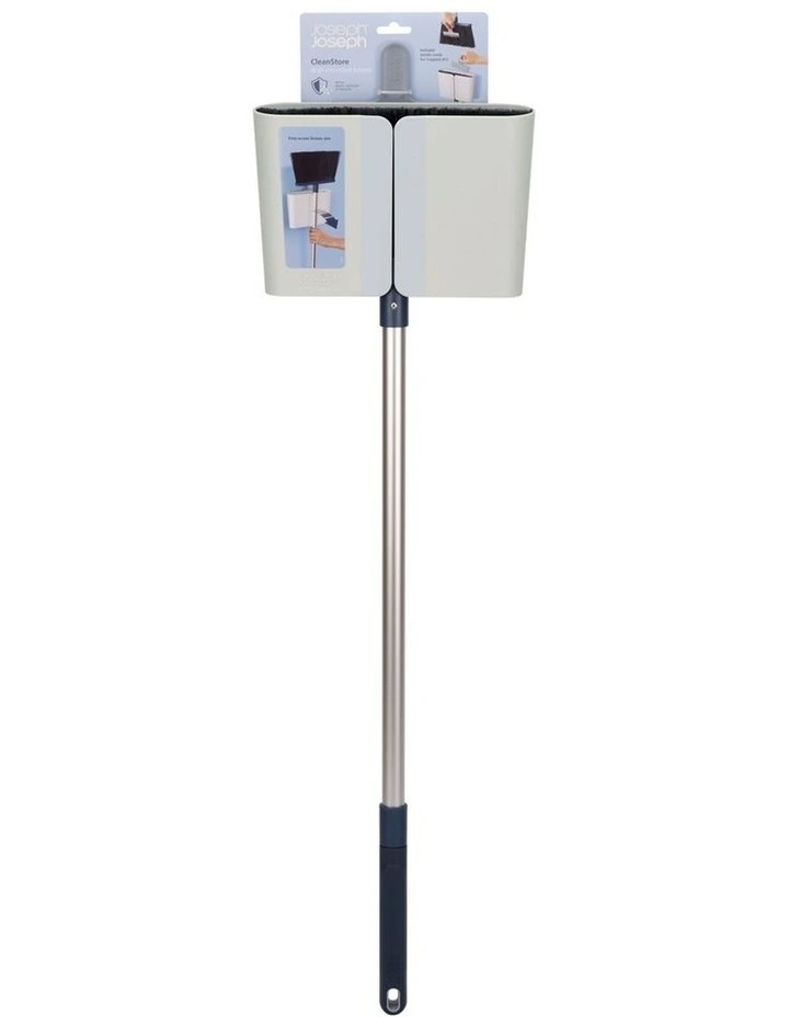 Clean Store Broom Long Bristle in Blue