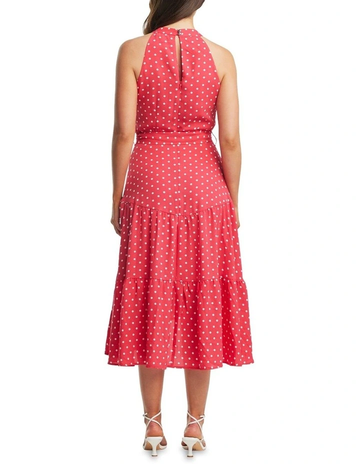 La Bocca Halter Dress in Pink