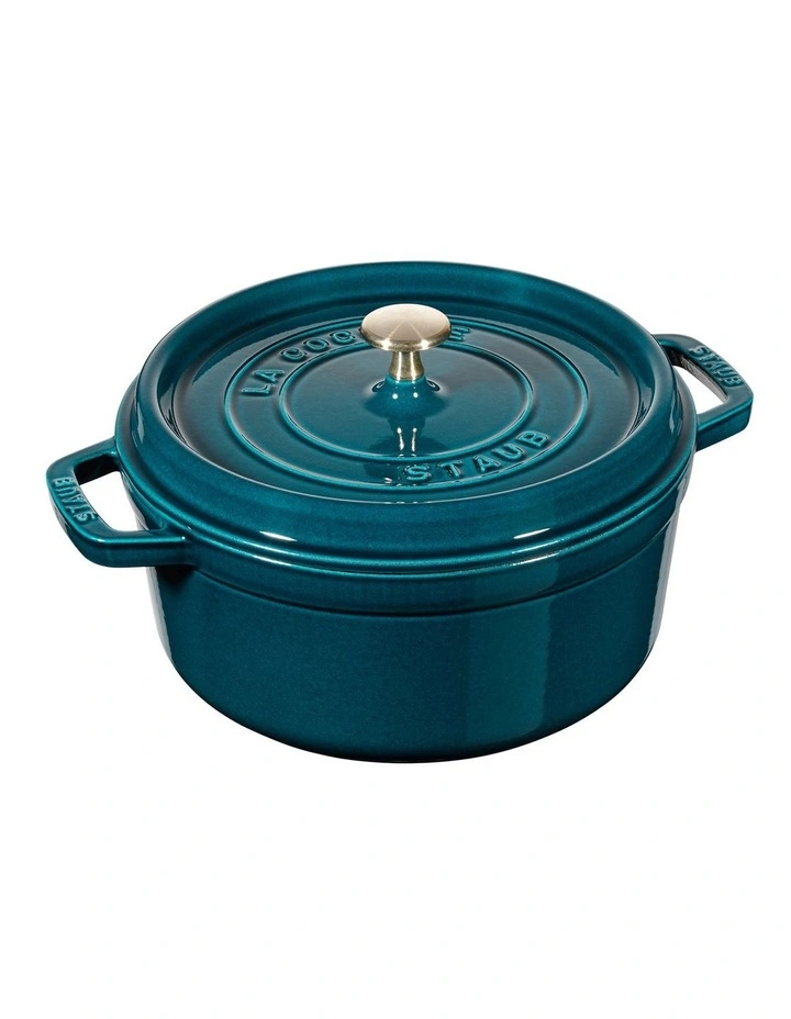 Round Cocotte 24cm/3.8L in Sea Blue