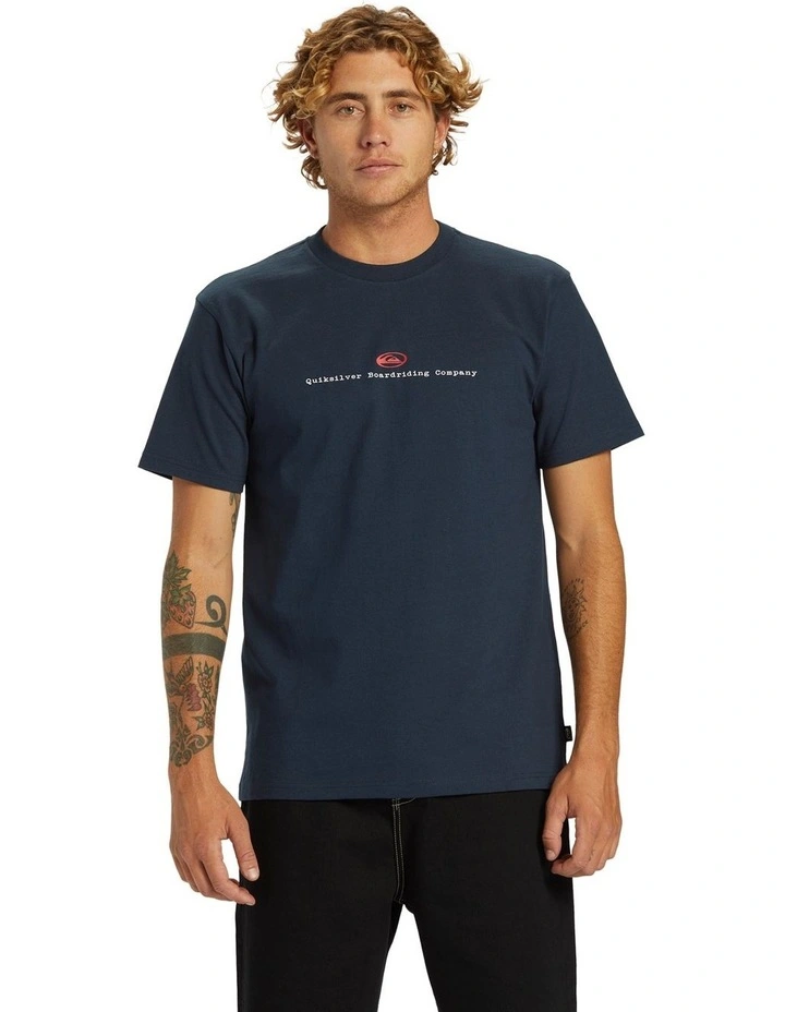 Early Days Oversized Short Sleeve T-Shirt iin Dark Navy