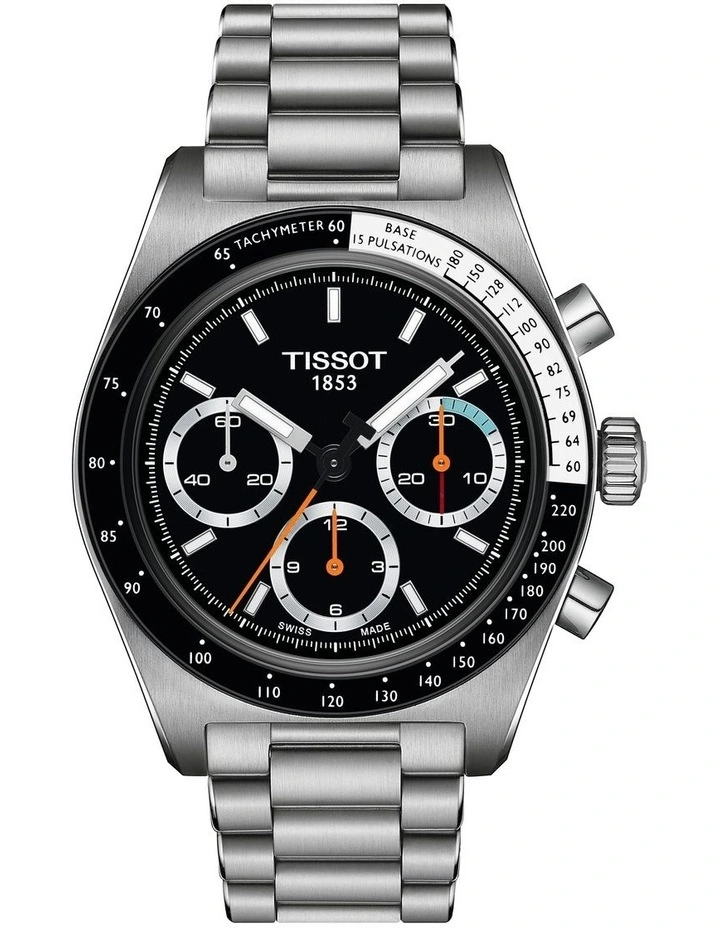 PR516 Mechanical Chronograph T1494592105100 Watch in Black