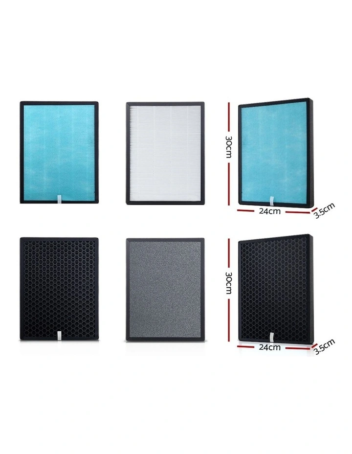 Replacement Filter Air Purifier HEPA Filters Carbon Layer