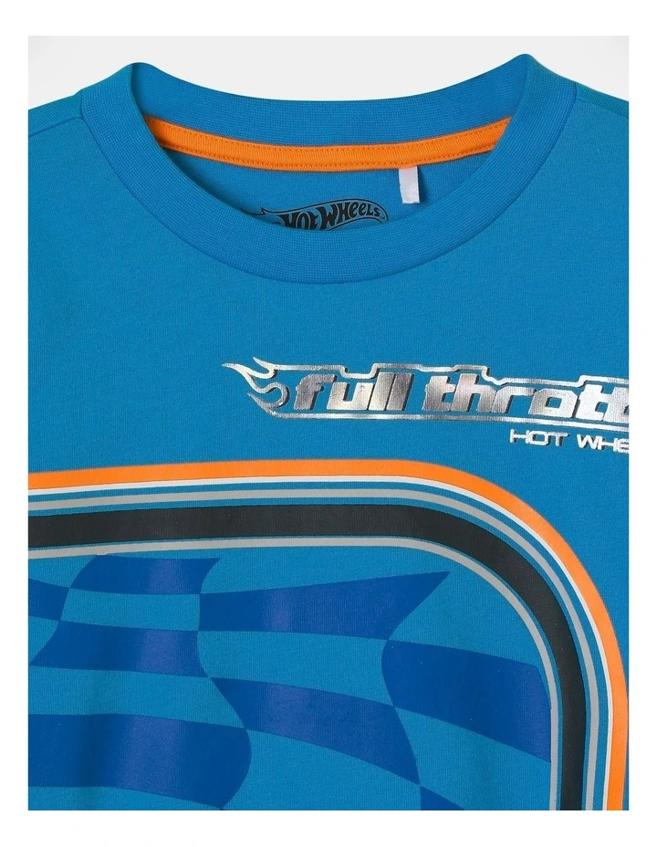 Double Sleeve T-shirt in Blue