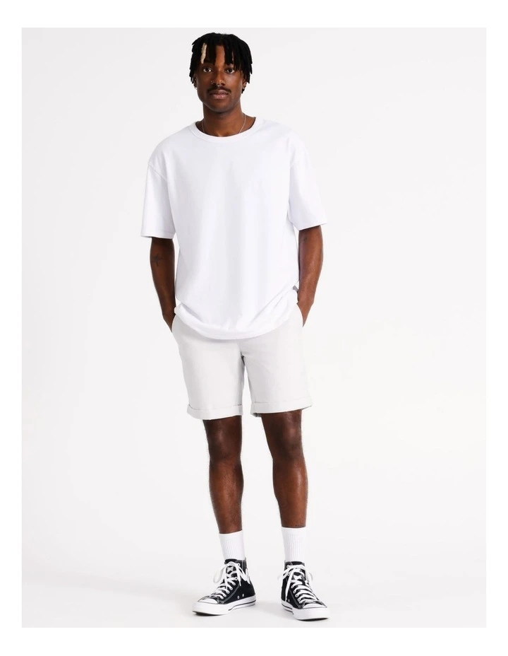 Stollery Chino Short in Stone