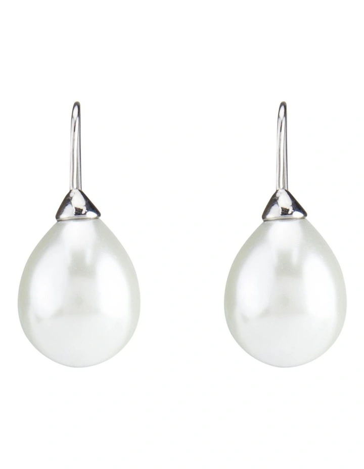 Pearl Cream Earrings