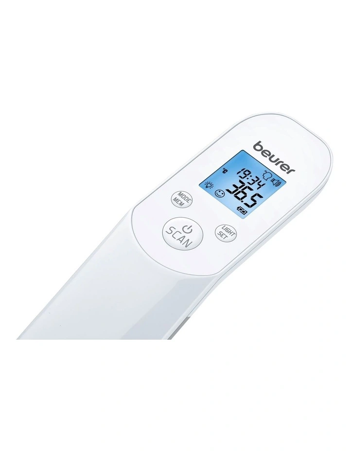 Infrared Non Contact Digital Thermometer White & Grey FT85