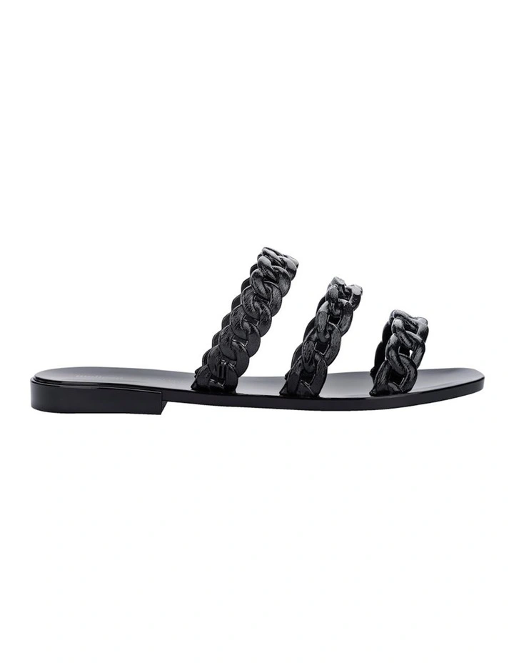 Melissa Feel Camila Coutinho Slides in Black