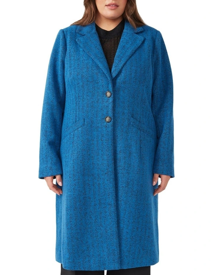 Maris Coat in Blue
