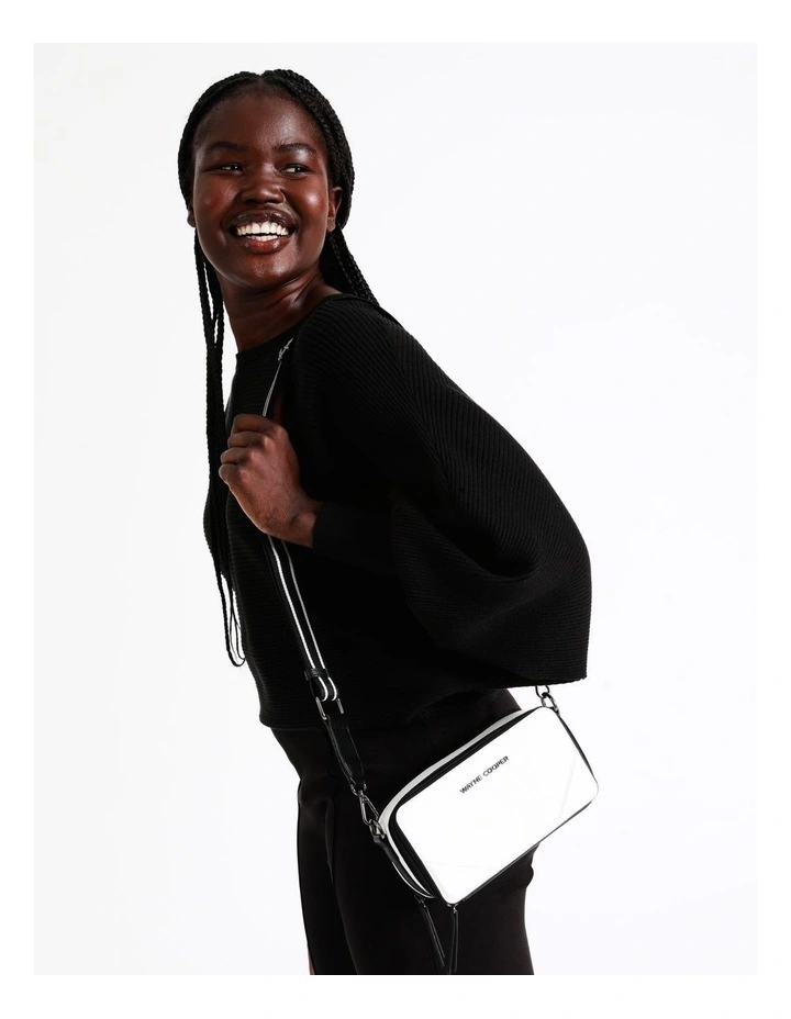 Courtnie Crossbody Bag in White