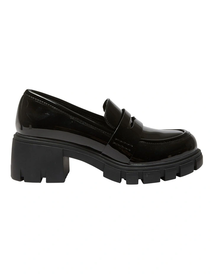 Quincy Loafers in Black Patent