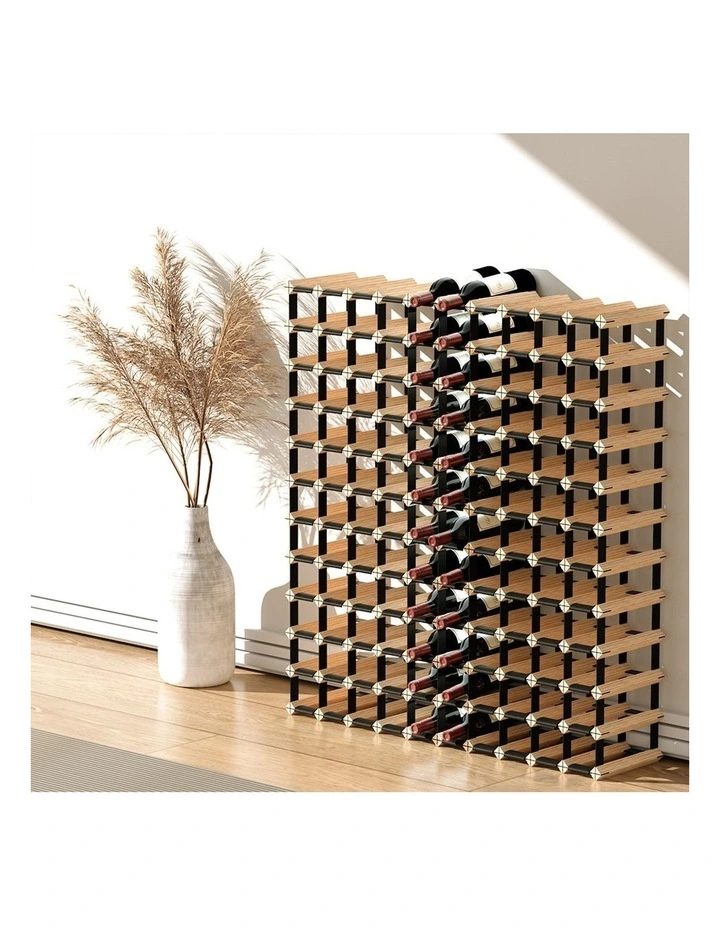 120 Bottle Wine Rack in Natural