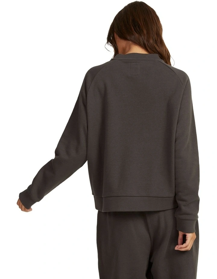 Cornette Crew Sweatshirt in Black