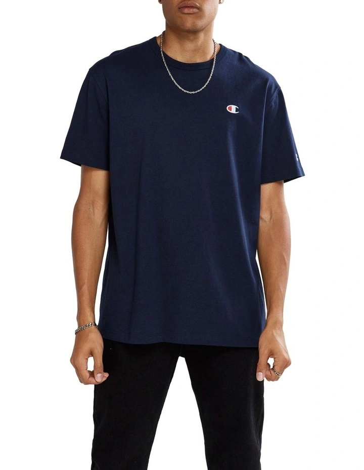 C Logo Heritage Tee Navy