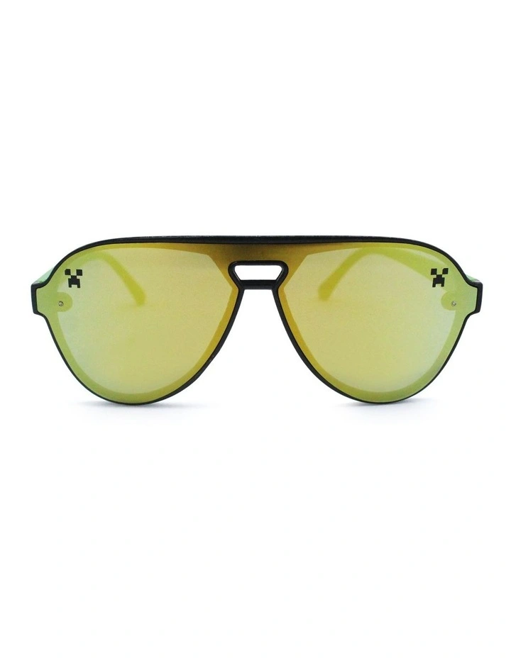 Shield Sunglasses in Green