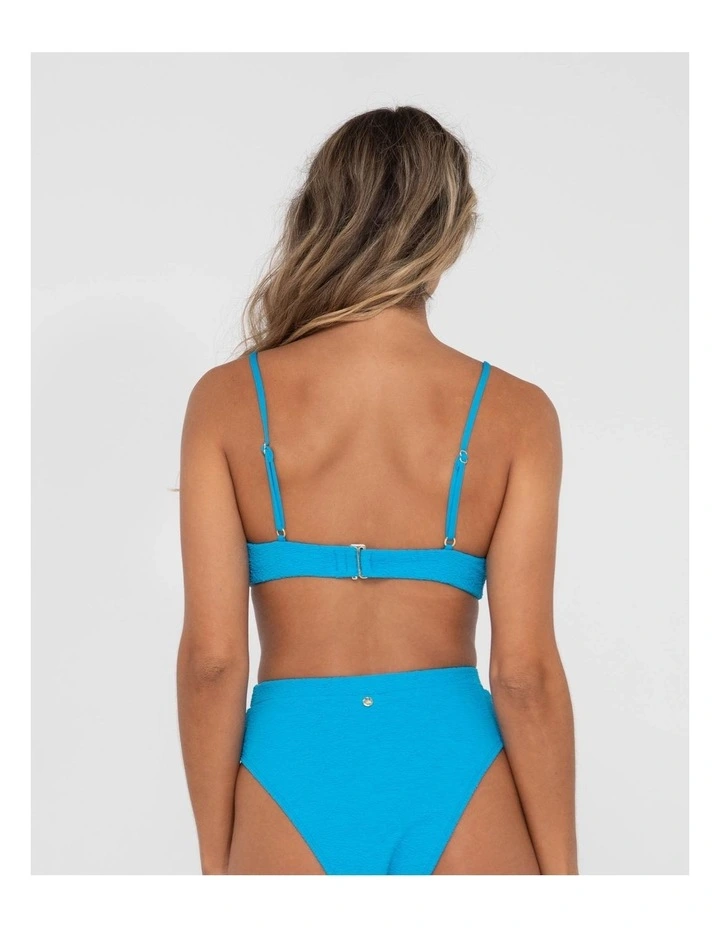 Sandalwood Balconette Bikini Top in Blue