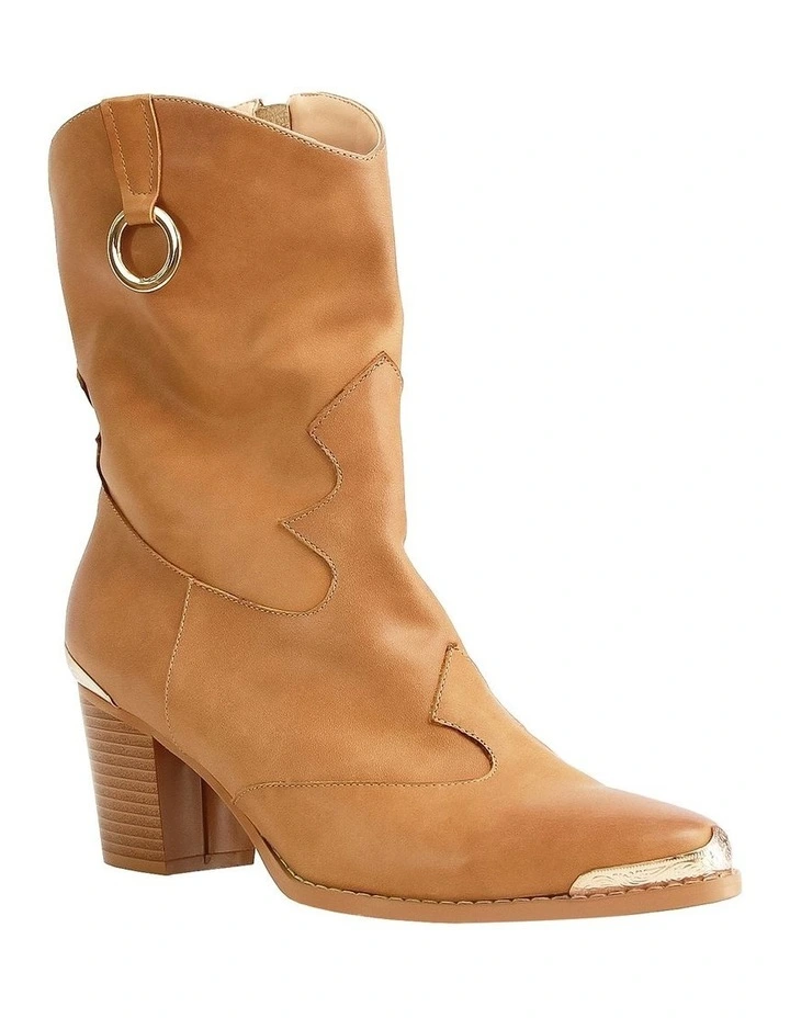 Dallas Western Boot in Brown