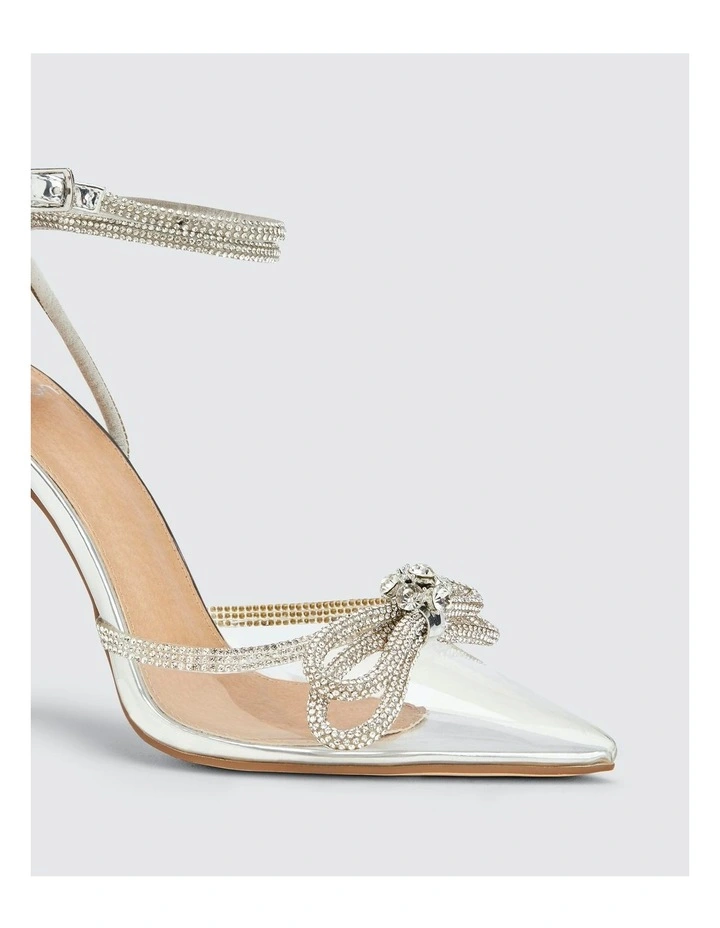 Zoobibi Heels in Silver