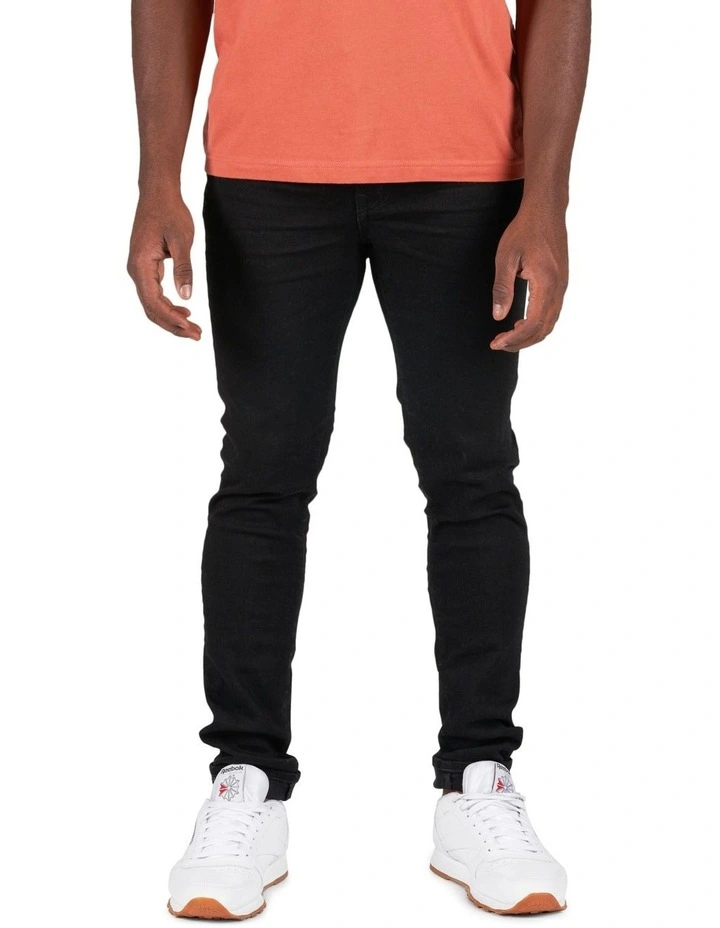 Airflex Skinny Jean in Black
