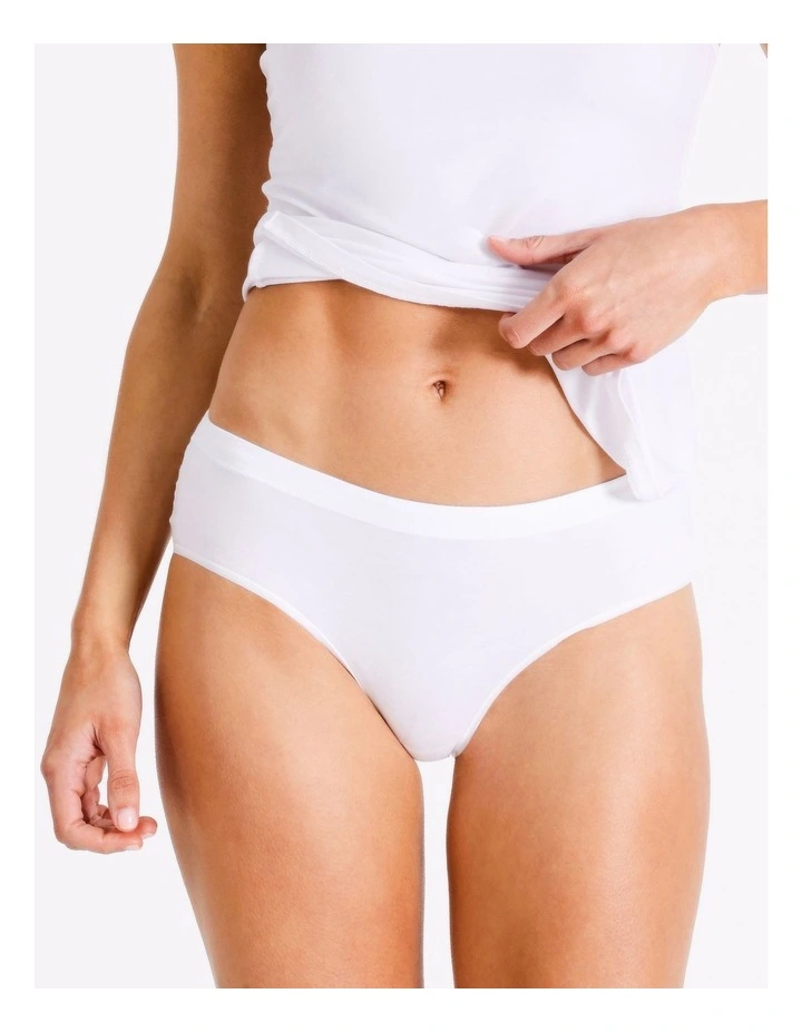 Organic Cotton Boyleg in White