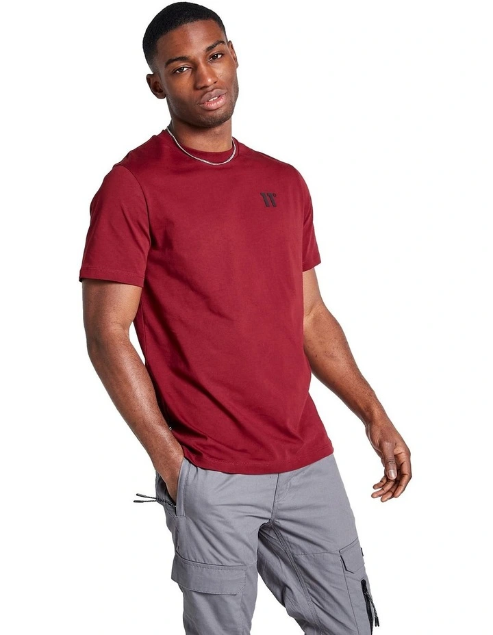 Core T-shirt in Pomegranate