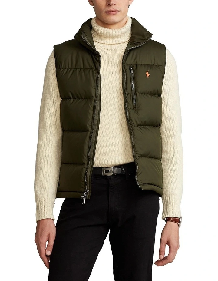 The Gorham Down Vest in Green
