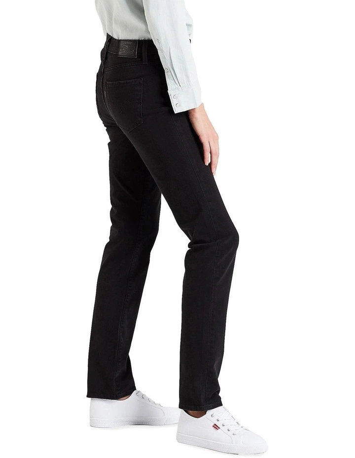 312 Shaping 30 Length New Slim Jean in Ultra Black