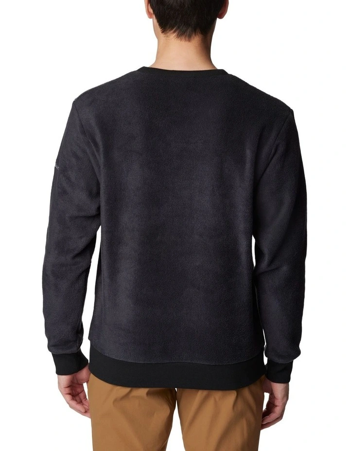 Steens Mountain 2.0 Fleece Crew Top in Black