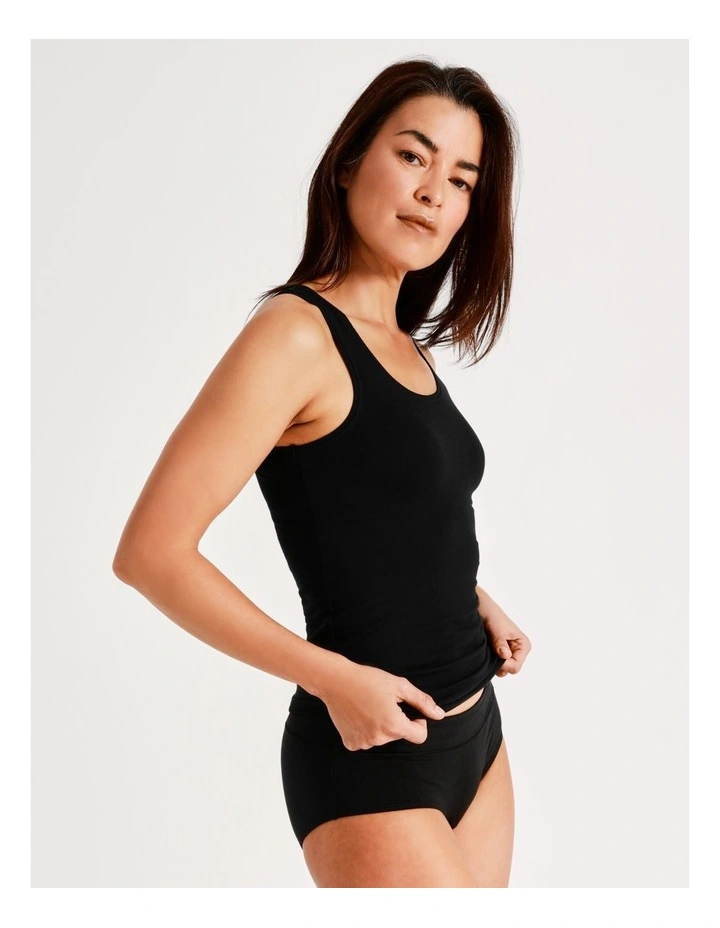 Tank Camisole In Black