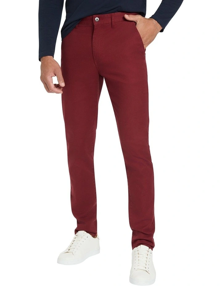 Matt Slim Fit Pant in Redwood