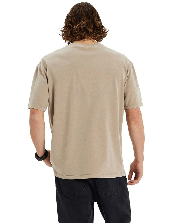 Memory Box Fit Tee in Pigment Mocha