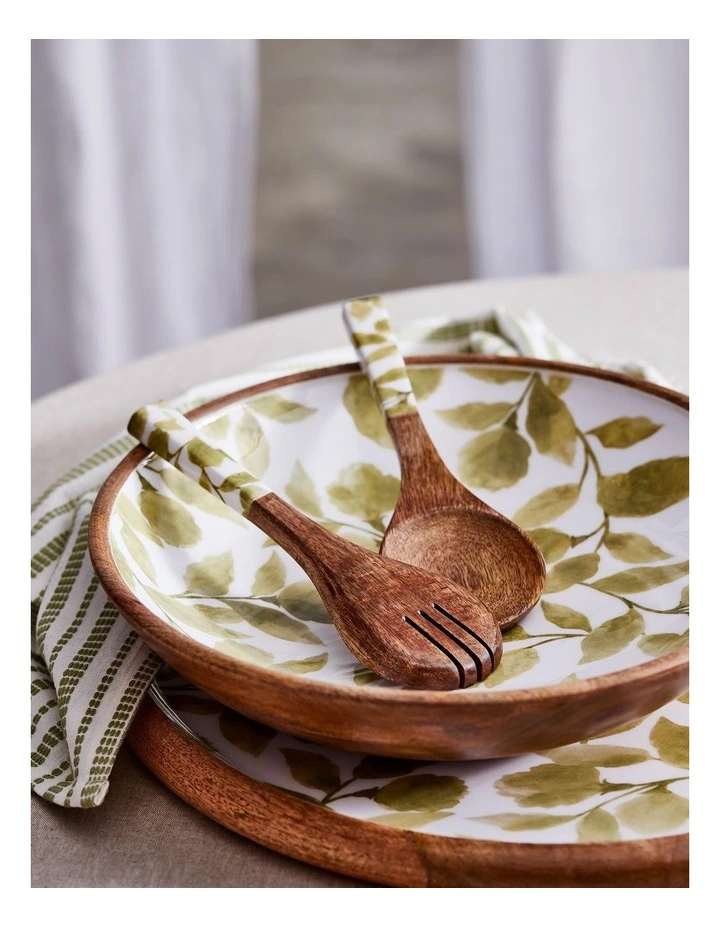 Riviera Round Platter 45x2.5cm in Green