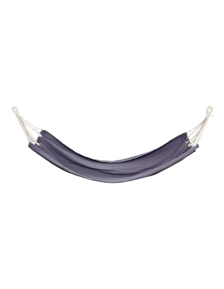 Verano Grey Double Cotton Hammock in Grey