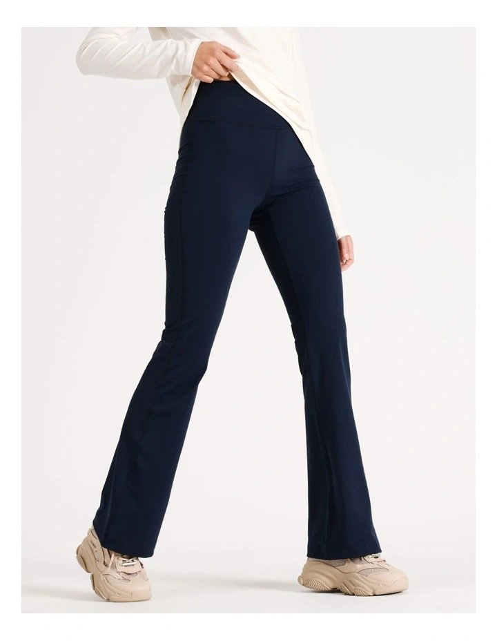 Flare Legging in Navy