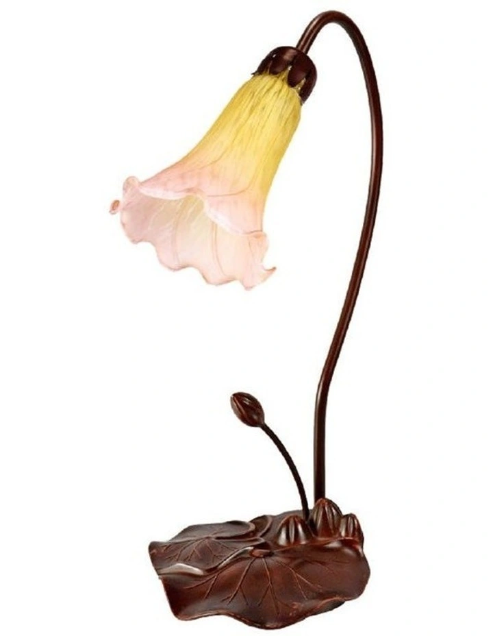 Single Lily Lamp Sunshine Blush