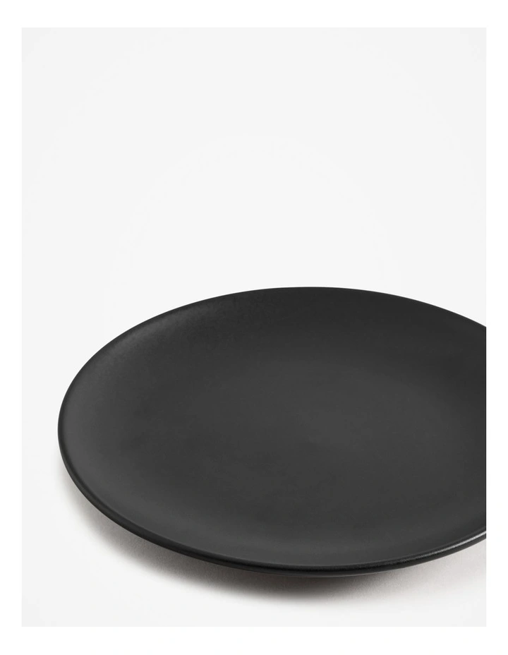 Tapas Side Plate in Matte Black