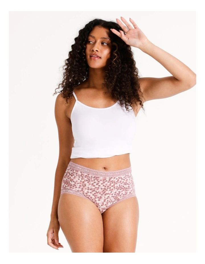 Smooth With Lace Full Brief